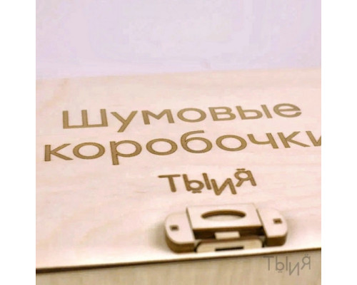 Шумовые коробочки "Игра для фонематического слуха"