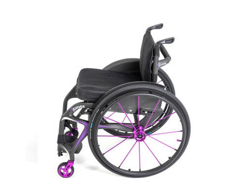 iCross Active White&Purple - Активная коляска
