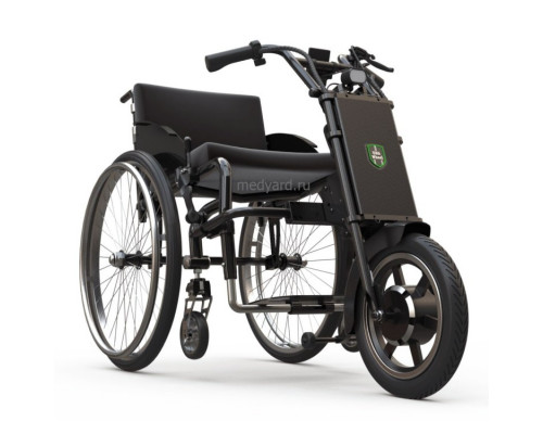 Электрическая приставка (электропривод) для инвалидных колясок UNAwheel Maxi 12"