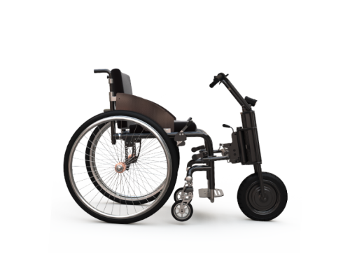 Электрическая приставка (электропривод) для инвалидных колясок UNAwheel Maxi 12"