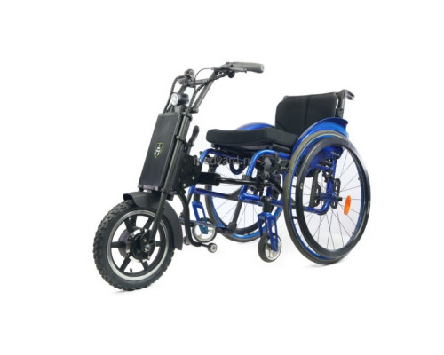Электрическая приставка (электропривод) для инвалидных колясок UNAwheel Maxi 12"