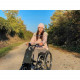 Электрическая приставка (электропривод) для инвалидных колясок UNAwheel Maxi 12"