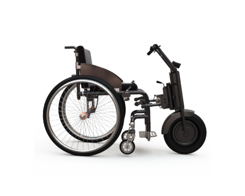 Электрическая приставка (электропривод) для инвалидных колясок UNAwheel Maxi 14"