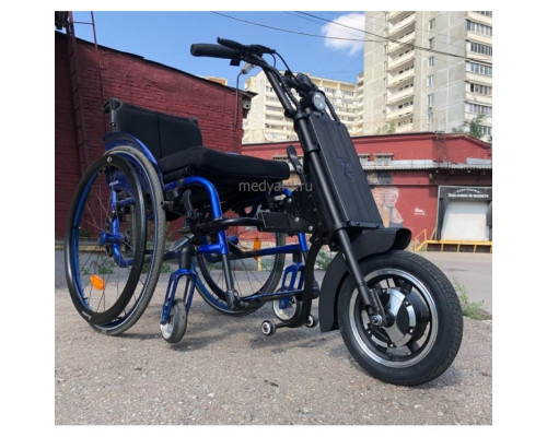 Электрическая приставка (электропривод) для инвалидных колясок UNAwheel Maxi 14"
