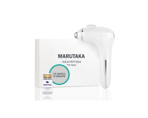 Аппарат LE - порации Marutaka LE 4 в 1 + набор ампул Aqua Peptides (20 шт.)