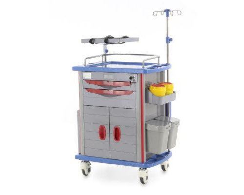 Тележка медицинская Med-Mos ЕТ750-02 ТМ-002АН-00