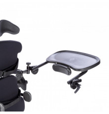 Черный литой поворотно-отводной столик 28х48 см EasyStand PA5600