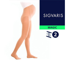 Колготы для беременных, Sigvaris MAGIC, класс компрессии 2, серия MG2, закрытый мысок