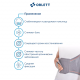 Корсет поясничный ORLETT DBS-4000 с ребрами жесткости