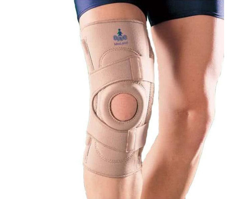 Ортез коленный 1034 OPPO Medical с шарнирами, сильной фиксации