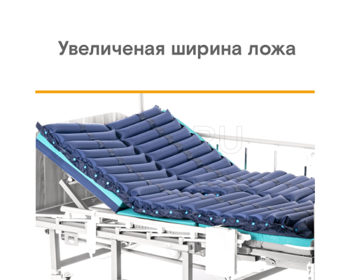 MET BASIC-300XL Противопролежневый трубчатый матрас  шириной 1100 мм с отверстием для туалета