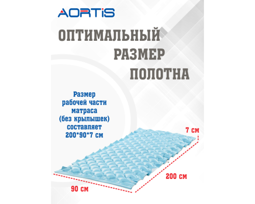 Матрас противопролежневый AORTIS ячеистый M130