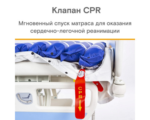 MET AIR PRO-900 Противопролежневая система с алюминиевым компрессором, вентиляцией и функцией статик